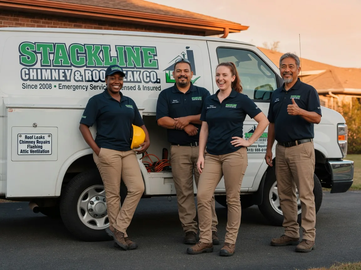 Chimney flashing repair company in Rockfall, CT